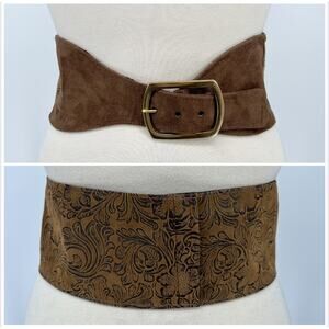 SoFree Creations Festival Belt Bag Womens Small Brown Hidden Pockets Money Belt